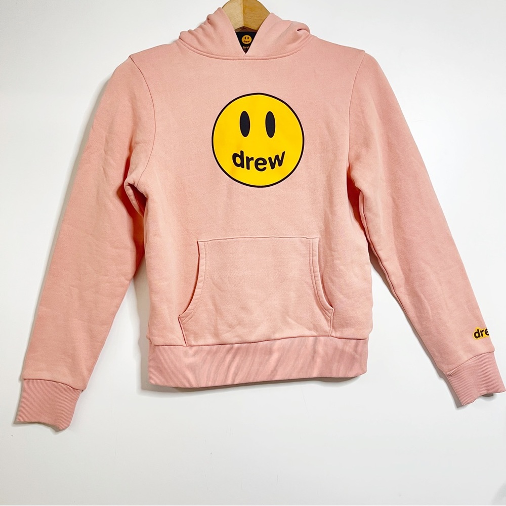 DREW House mascot pink pullover hoodie
